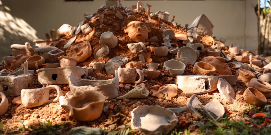 Arquitetura e modo de vida de comunidades africanas inspiram artistas arquitetura-e-modo-de-vida-de-comunidades-africanas-inspiram-artistas