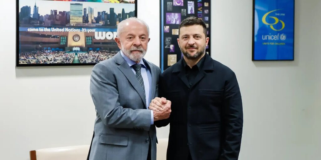 Lula encontra Zelensky e diz que não há “saída militar” para guerra lula-encontra-zelensky-e-diz-que-nao-ha-“saida-militar”-para-guerra