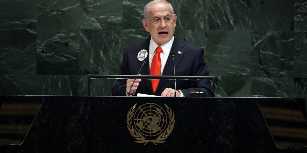 Netanyahu discursa na ONU para plenário esvaziado e sob vaias netanyahu-discursa-na-onu-para-plenario-esvaziado-e-sob-vaias