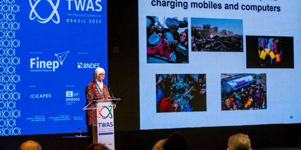 Professora de Gaza destaca esforço para manter ensino em meio à guerra professora-de-gaza-destaca-esforco-para-manter-ensino-em-meio-a-guerra