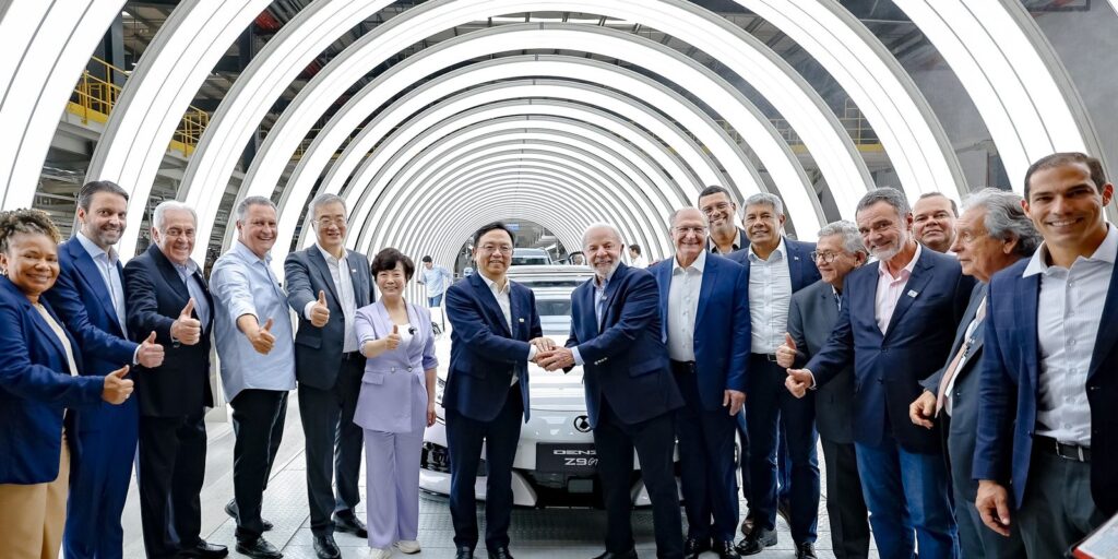 Nova fábrica de carros elétricos mostra confiança no Brasil, diz Lula nova-fabrica-de-carros-eletricos-mostra-confianca-no-brasil,-diz-lula